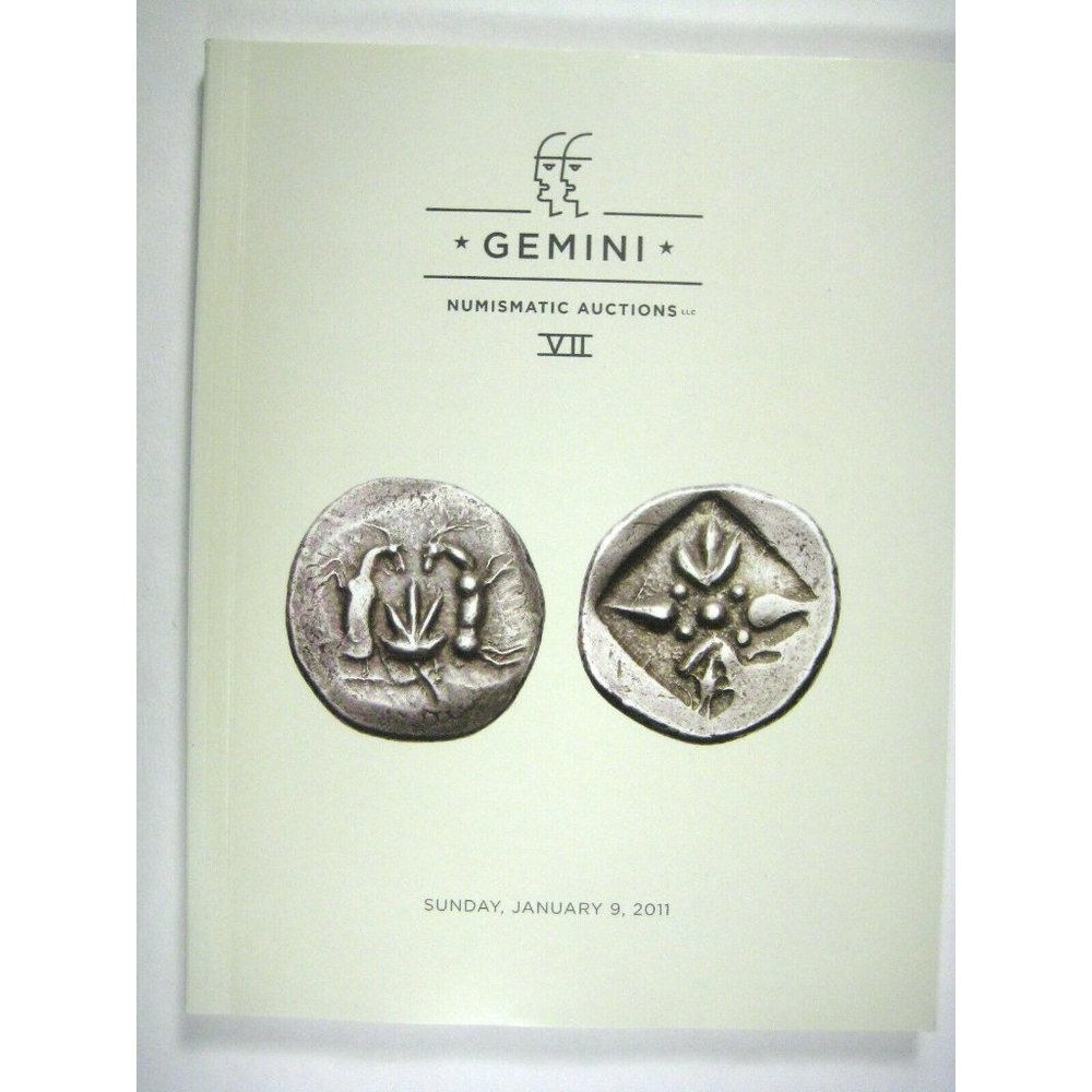 Gemini Numismatic Auctions VII Catalog January 2011 Coins Paperback